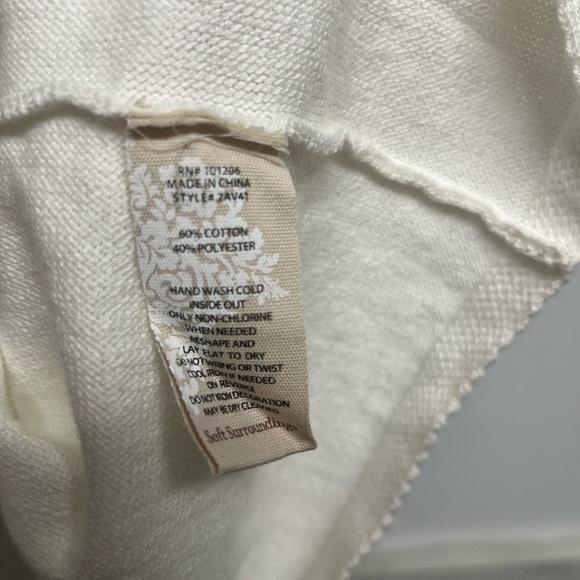 Soft Surroundings Plus Size 2X Sweater - Picture 4 of 6